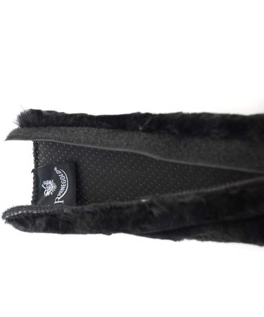 Rhinegold Luxe Noseband Cover Black One Size - Buy Online on SooperMarket.com