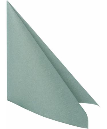 50 APARTina Eucalyptus Green Airlaid Napkins - Fabric-like 33x33 cm | Premium International Shipping - Buy Online on SooperMarket.com