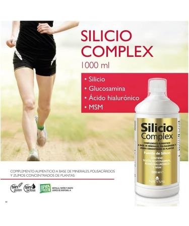 Natysal Silicio Complex Con Glucosamina - Nutricosmetics 1 Litro - Buy Online on SooperMarket.com