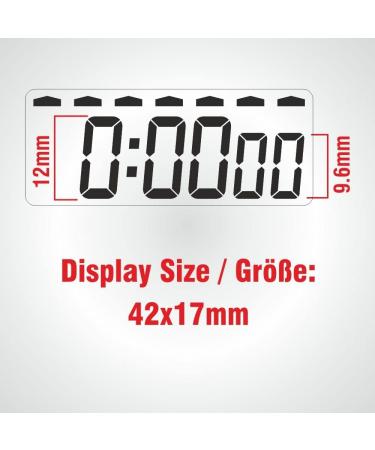 Stoptec 420 Digital Professional Stopwatch | Accurate Timing Easy Battery Change Splash Resistant - Buy Internationally - Buy Online on SooperMarket.com
