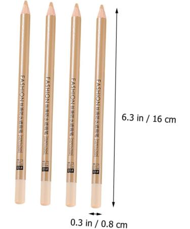Healeved 12 Pcs Concealer Pen Makeup Concealer Women Makeup Supplies Concealer for Freckle White Wooden - Buy Online on SooperMarket.com