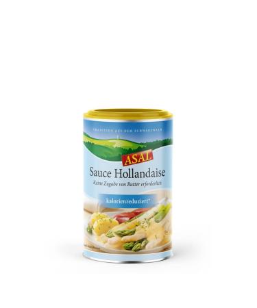 Sauce Hollandaise calorie-reduced 240g for 1.5 liters-delicious reduced fat and tender-creamy sauce for asparagus and vegetables up to 90% less fat and 80% less carbohydrates child-light preparation with water no additional butter necessary without palm o