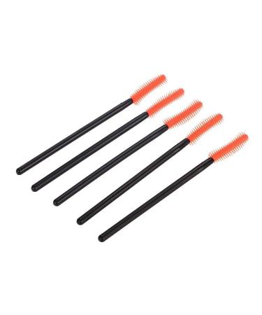 50 Pack Disposable Eyelash Brushes - Silicone Comb Mascara Applicators for Makeup - Beauty Tool with Crescent Tip - Buy Online on SooperMarket.com