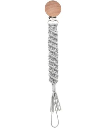 WT-DDJJK Baby Pacifier Chain Clip | Woven Cotton Rope Nipple Soother Holder - International Shipping - Buy Online on SooperMarket.com