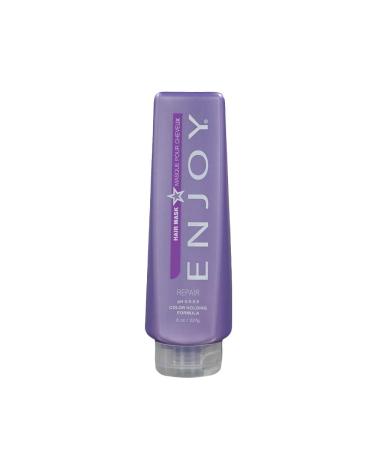 Enjoy Hair Mask 8 Oz 227 Grams | Add Moisture & Shine  Repair and Strengthen Dry  Unruly Hair | Color Safe | pH 4.5-5.5 | Sulfate-Free