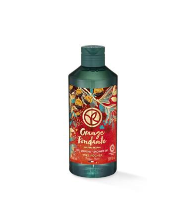 Yves Rocher Christmas Collection Melting Orange with Chocolate Bath & Shower Gel 400 ml./13.5 fl.oz.