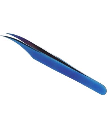 Professional Stainless Steel Eyelash Extension Tweezers - Slightly Curved Eyelash & Nail Art Tools for DIY Projects - Buy Online on SooperMarket.com