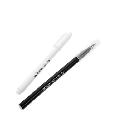 Didiseaon 6 Pcs Can Be Food Coloring Pen Green Icing Pen Dual Tip Markers Baking Pencil White Edible Marker Chocolate Mark Pen Red Edible Marker Red Ink Pen Baking Marker Cake Plastic Brush
