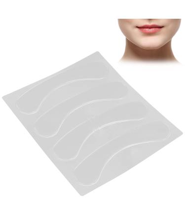 Buy 4-Part Silicone Lip Anti-Fold Plaster - Reusable Transparent Skin Smoothing Solution for Lip & Smile Folds | Overnight Fine Line Treatment - Buy Online on SooperMarket.com