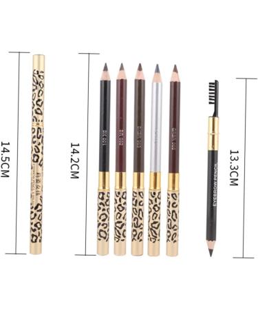 Healeved 6 Pcs Eyebrow Pencils Black Eyebrow Pencil Black Waterproof Eyeliner Eyebrows Eyebrow Filler - Buy Online on SooperMarket.com