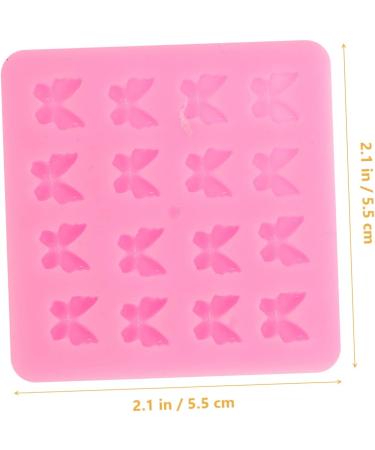Zerodeko 2pcs Butterfly Epoxy Mold Chocolate Silicone Candle Molds Gum Cake Fondant Molds Soft 3 Cubes - Buy Online on SooperMarket.com