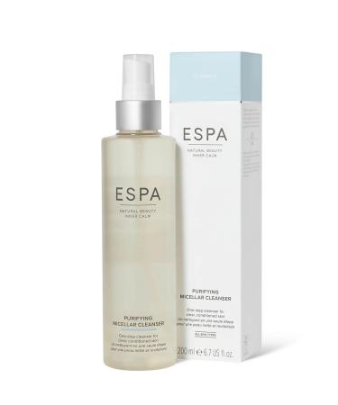 ESPA Purifying Micellar Cleanser 200ml | Gentle Non-Rinse Cleanser for All Skin Types | International Shipping Available - Buy Online on SooperMarket.com
