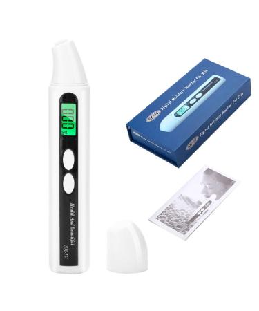 Digital Face Skin Tester Tests Moisture and Fat 0 99.9% Skin Analyzer Monitor Skin Moisture Oil Tester Skin Analyzer with LCD Digital