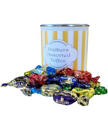 250g Walkers Individually Wrapped Assorted Toffees Paint Pot Tin - Buy Online on SooperMarket.com