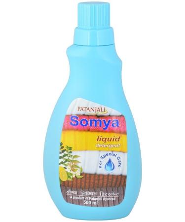 Patanjali Somya Liquid Detergent - 500ml Bottle