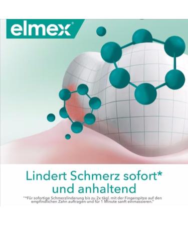 Elmex SENSITIVE PROFESSIONAL Toothpaste 75ml Set of 6 & Celexqua Toothbrush Cap - Gentle Whitening for Sensitive Teeth | International Shipping - Buy Online on SooperMarket.com