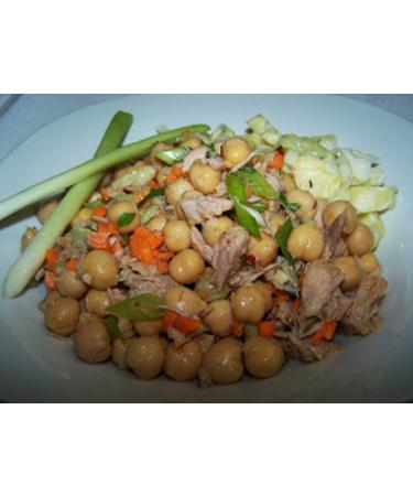 Organic Garbanzo Beans 5lb - Raw, Non-GMO, Kosher, Sproutable, Vegan, High in Dietary Fiber - Buy Online on SooperMarket.com