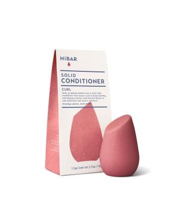 HIBAR Curl Conditioner Bar  Sulfate Free Conditioner Bar  Eco Friendly Conditioner Bar  All Natural Hair Care  Plastic Free  Travel Size  Color Safe  Eco Friendly  Zero Waste
