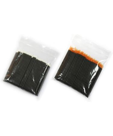 FOYTOKI 100pcs Eyeliner Eyeshadow Liner Brush Makeup Lip Gloss White Eye Liner Makeupset Eye Gel 15cmX10cm Orange - Buy Online on SooperMarket.com