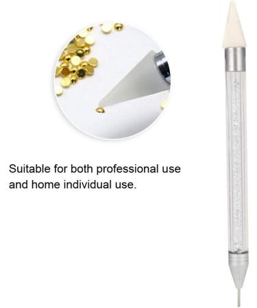 Nail Art Dotting Pen Stable And Durable Stylish And Beautiful Nail Dotting Pen for Home Beauty Salon(White crayon) - Buy Online on SooperMarket.com