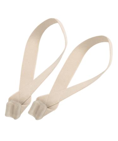 FOMIYES the Toe Spacer 2pcs Toe Separator Hammer Toe Straightener Thumb Spica Splint Plantar Fasciitis Splint Bunion Valgus Cover Bunion Wrap Big Toe Overlap Separator As Shown 25.3x2.3cm