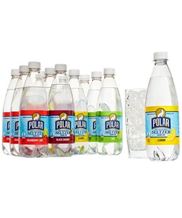 Polar Beverages Seltzer Sparkling Water Variety Pack - 12 x 20 Ounce Flavored Seltzer Drinking Water - Buy Online on SooperMarket.com