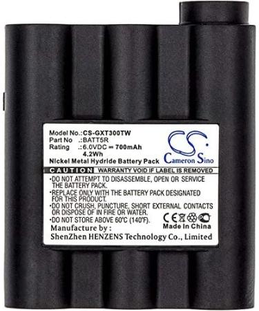 Replacement Battery for Alan G7 - 700mAh 6.0V Compatible with BATT5R BATT-5R PB-ATL/G7 - International Shipping Available - Buy Online on SooperMarket.com