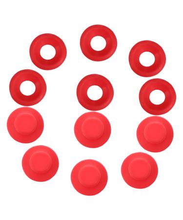 ABOOFAN 12pcs Sealing Cap Bottle Seal Gaskets Water Bottle Caps Gasket Leak- Seal Gasket Soda Bottle Sealing Gasket Swing Washers Bottle Seal Tool Glass Bottle Screw Cap Clamshell
