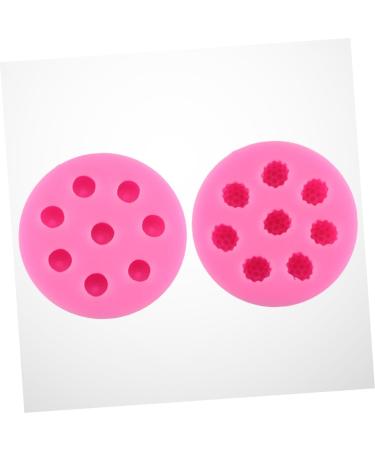 MAGICLULU Decor 4 Pcs Cakesicles Mold Non-Stick Mold Silicone Mold Cake Decorations Pink Mold Cake Decorating Tool Fondant Mold DIY Mold Cake Toppers Cake Mold Blueberry Fondant Cake medium - Buy Online on SooperMarket.com
