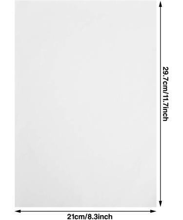 Outus White Carbon Transfer Paper 11.7 x 8.3 Inch Tracing Paper Carbon Graphite Copy Paper with Embossing Stylus Tracing Stylus Dotting Tools for Cloth Fabric Paper Wood (105 Pieces) - Buy Online on SooperMarket.com