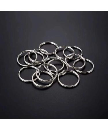 200PCS Split Key Rings Bulk for Keychain and Crafts Keychain Rings (Silver 25mm) 1 200Pack silver - Buy Online on SooperMarket.com