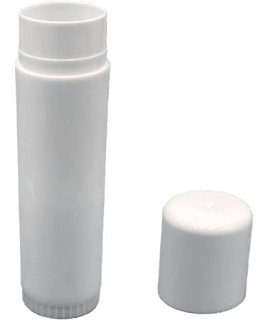 50Piece Empty Lipstick Tube 5g White Plastic Lip Balm Containers For DIY Homemade Lip Care Products Lip Balm Packaging - Buy Online on SooperMarket.com