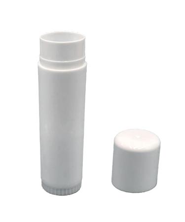 DIY Lip Balm Tubes 50pcs Empty Lipstick Containers 5g White Plastic Tubes For Lip Care Product Travel Friendly Lip Balm Containers