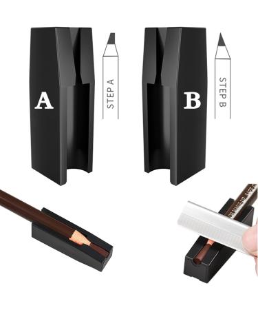 Waterproof Eyebrow Pencil Shaper with Peel-Off Formula | Includes 10 Pencil Sharpeners - Buy Online on SooperMarket.com