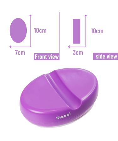 Sizobi Magnetic Sewing Pincushion - Purple Pin Holder & Paper Clip Organizer - Buy Online on SooperMarket.com