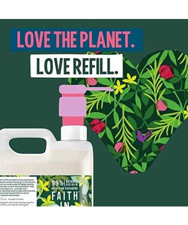 Faith In Nature Lavender & Geranium Body Wash 5L Refill - Vegan & Cruelty Free, No SLS or Parabens - Buy Online on SooperMarket.com