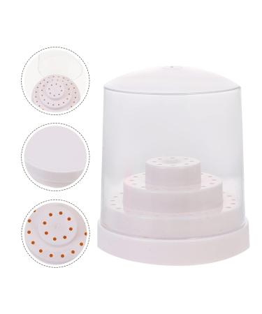 Beaupretty Nail Drill Bit Holder Box - 2 Pieces 48 Slot Storage for Nail Drilling - Perfect for Gel & Acrylic Nails - Buy Online on SooperMarket.com