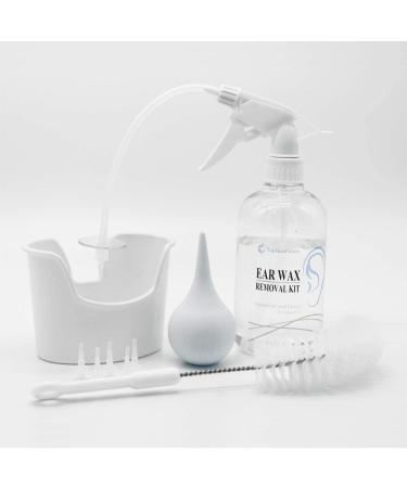 TopQuaFocus 500ml Earwax Remover Ear Cleaner Irrigation Tool Ear wax Removal Flushing System Earwax Cleaning Spray Bottles Ear Flush System for Adults & Kids (16.9oz) - Buy Online on SooperMarket.com