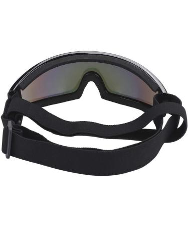 Dog Sunglasses Pet Fashion Goggles Wide View Dog Plastic Glasses for Wind Dust Snow Protection Adjustable Elastic Straps Pet Glassesfor Medium and Large Dogs(Black) - Buy Online on SooperMarket.com