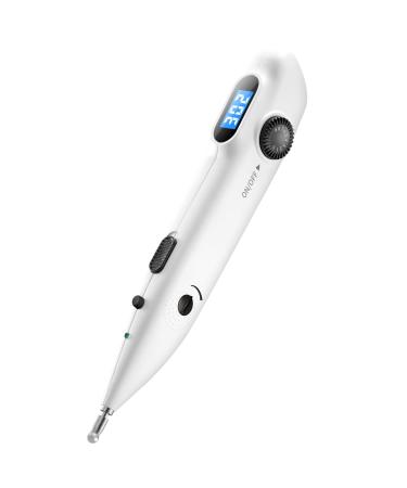 Leawell Acupuncture Pen Electronic Acupuncture Pen Meridian Energy Pen Rechargable Beep Tells Meridian (Acupuncture Pen)