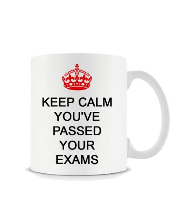 Giftme Keep Calm You've Passed Your Exams 11oz Coffee Tea Ceramic Mug.