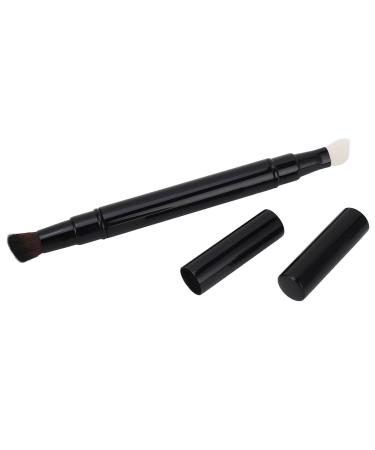 Retractable Makeup Brush Dual Ended Soft Wool Hair Portable Shadow Brush for Travel Outdoor