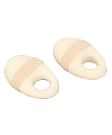 Corn Cushions Hollow Out Soft Thickened Foam Universal 2Pcs Reduce Friction Toe Corn Pads for Comfortable Walking