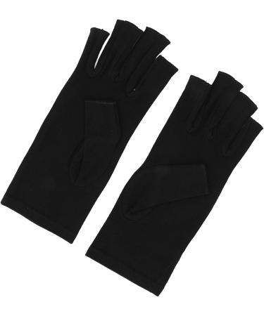 Arthritis Relief Gloves Soreness Relief Fingerless Cotton Compression Gloves Soft Portable for Cycling for Women (M) - Buy Online on SooperMarket.com