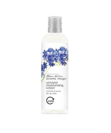 Aroma Magic Almond Moisturizing Lotion with SPF 15 | Rejuvenating Face & Body Moisturizer | Revives Dull Skin | Nourishes Dry Skin | 3.38 Fl Oz (100ml)