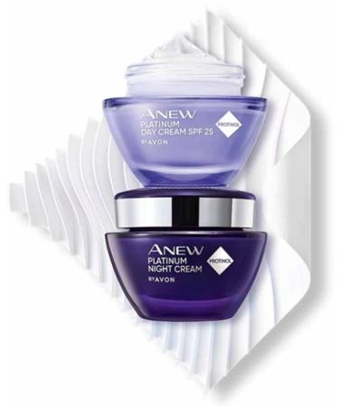 Avon Anew Platinum Day and Night Duo With Protinol SPF25 - Sold by Ultimate Things