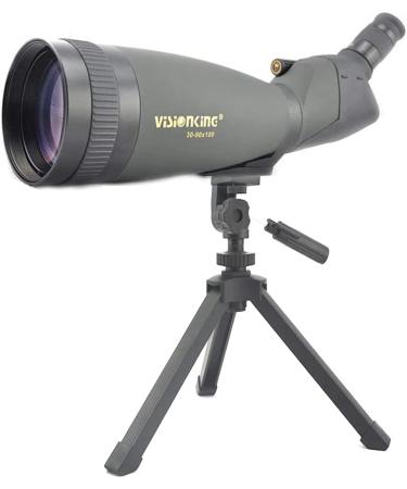 Visionking 30-90x100 HD Waterproof Spotting Scope Monocular Telescope Green - Buy Online on SooperMarket.com