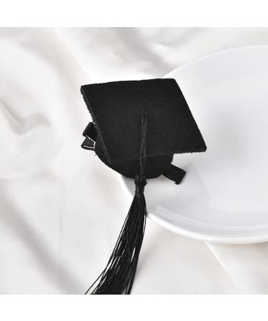 Graduation Cap Hair Clip - Mini Grad Hair Accessories for Women, Men, Boys, Girls - Graduation Party Favors and Decorations - Buy Online on SooperMarket.com