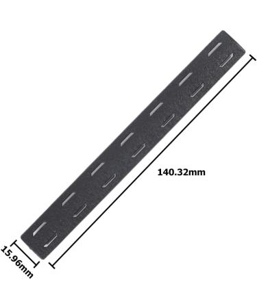 SBGJMY 5 Pack MLOK Keymod Handguard Protector Rail Cover | Rubber Hand Protection for M-LOK Systems - Black - Buy Online on SooperMarket.com