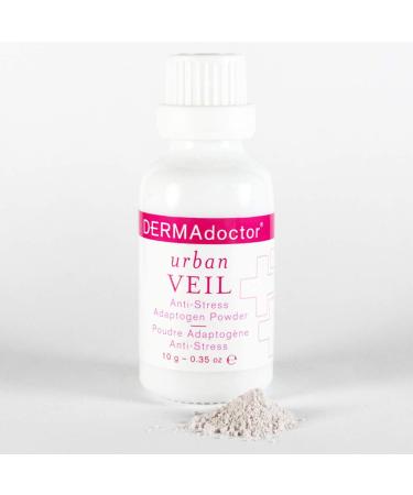 DERMAdoctor Urban Veil Anti-Stress Antioxidant Powder | Niacinamide B3 Vitamin C & Elderberry - 0.35 oz | International Shipping Available - Buy Online on SooperMarket.com
